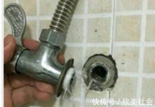 那些事|水龙头角阀断管里？拆墙取出要500元？10块钱教你轻松搞定