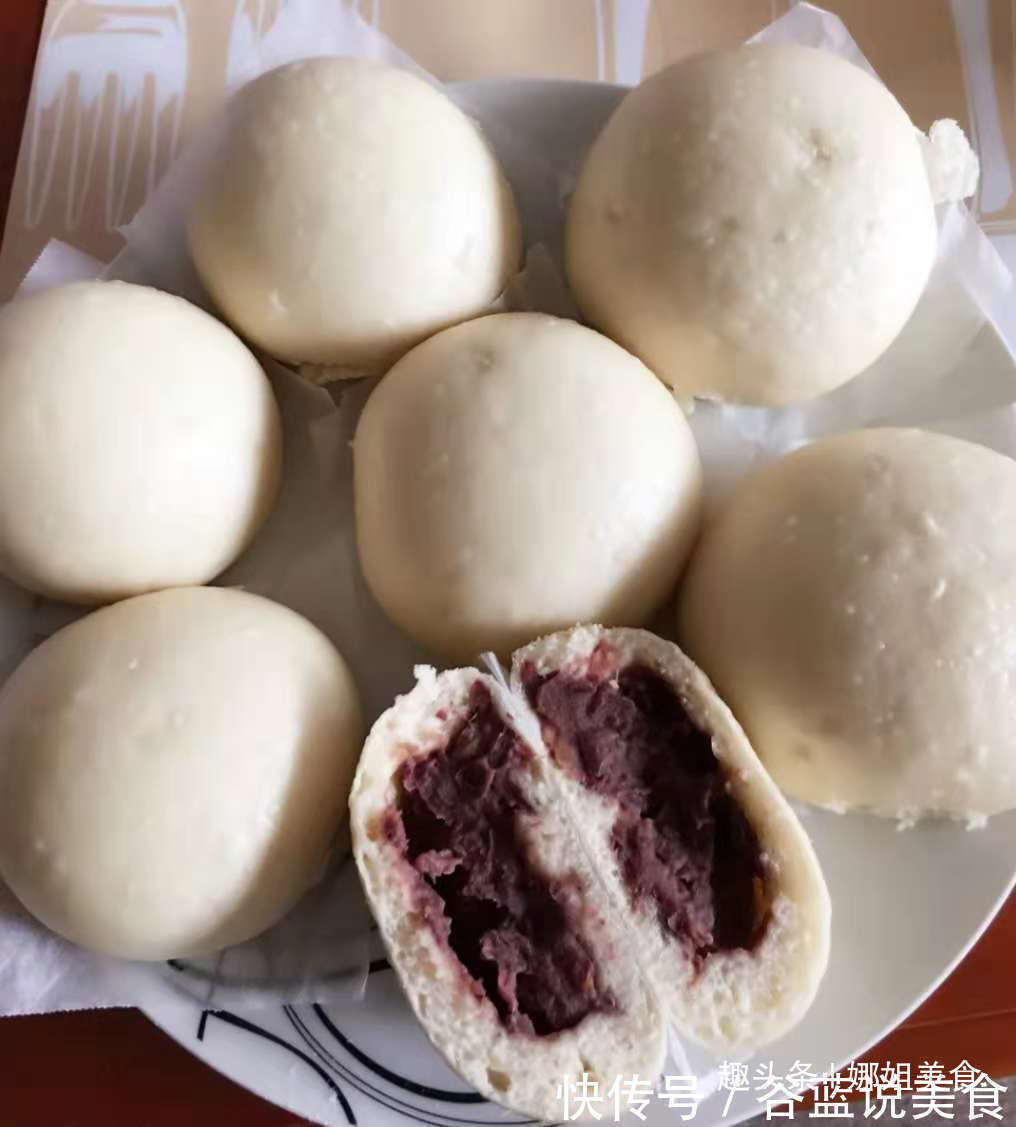 一碗红豆,教你做孩子爱吃的豆沙包,柔软香甜,早餐店也买不到