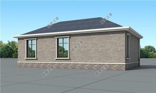 x2|农村一层小户型别墅,沉稳大气的设计,父母老人都喜欢