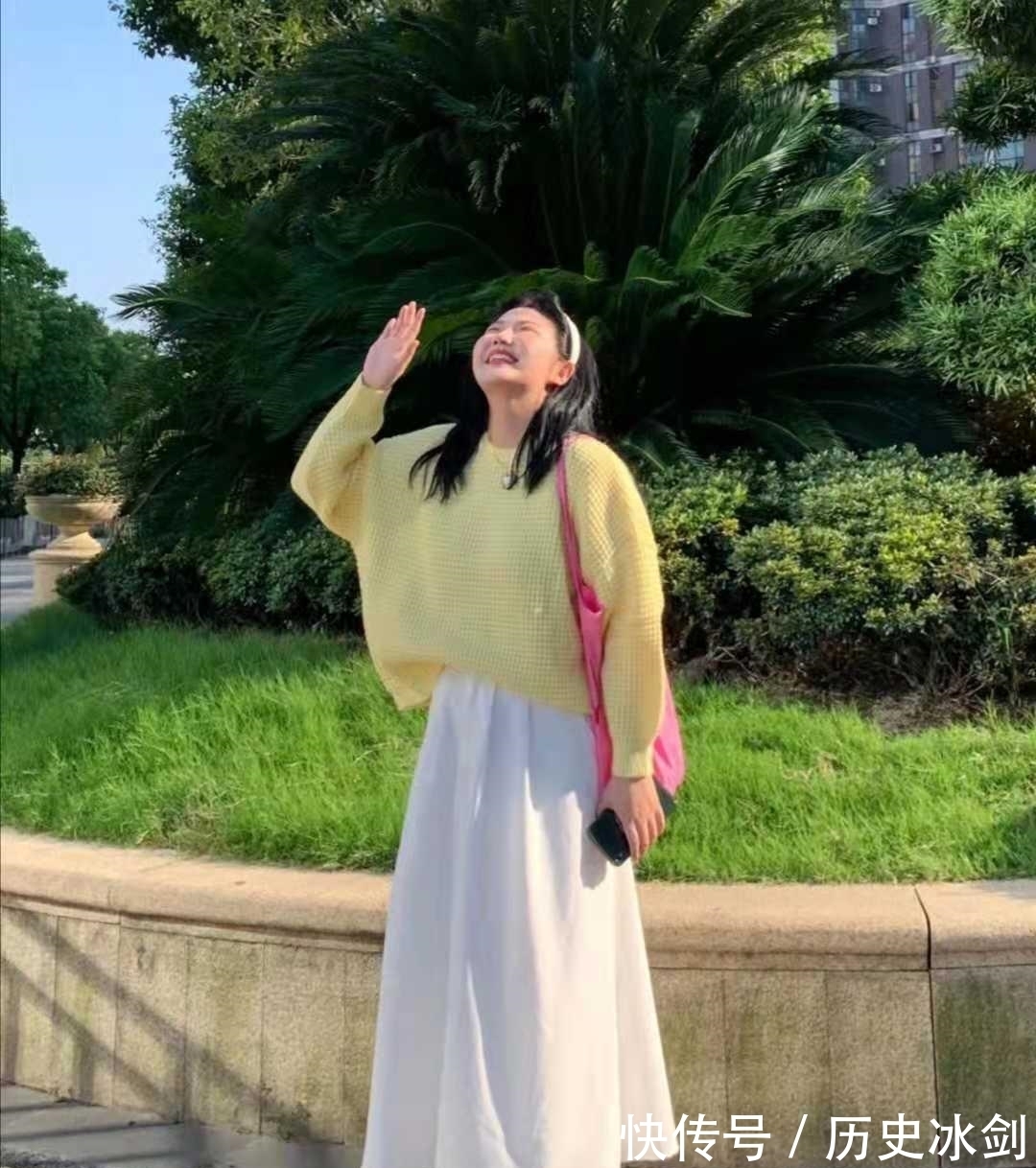 半身裙|早秋裙子配什么上衣好看