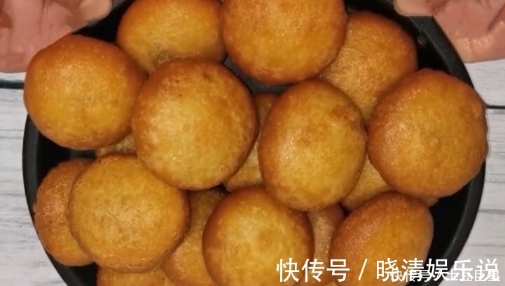 脆皮|教你做糖糕的技巧,按照此方法做,保证空心不爆裂,酥脆又好吃