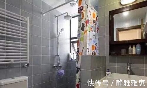 头次|小户型卫生间不要装玻璃淋浴房，头次见到这种设计，真是太聪明了