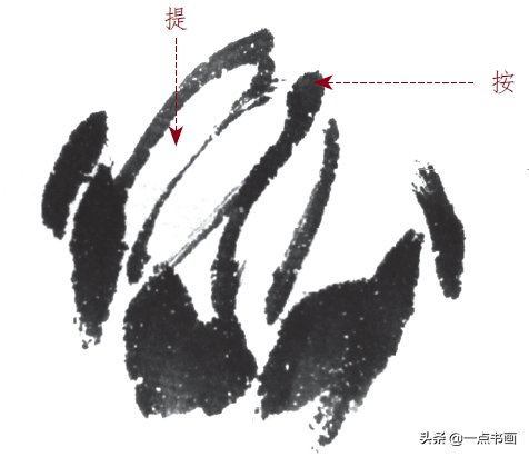 花蕊$从花头到叶子，学画一幅完整的写意菊花