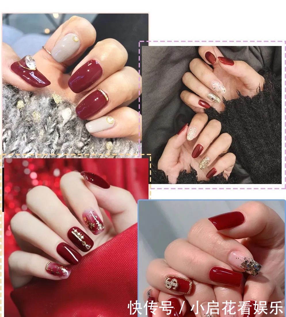 几十款新年美甲!好看时尚又开运!