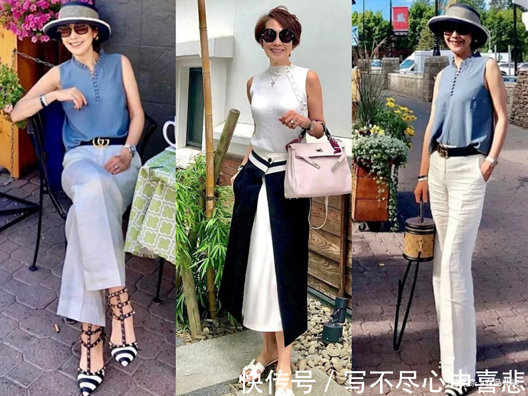知性 50、60女人如何打造“无龄感”穿搭,看看时尚博主的搭配示范吧