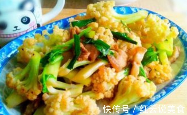 花菜第一步不是焯水，很多人做错啦，难怪炒出来的花菜不香不脆
