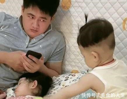 弟弟|奶爸“重女轻男”走红,实力演绎儿子和女儿的区别,眼神太犀利!