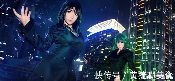吹雪|一拳超人真人版cos:女coser的埼玉胸肌有点大,龙卷神似还原