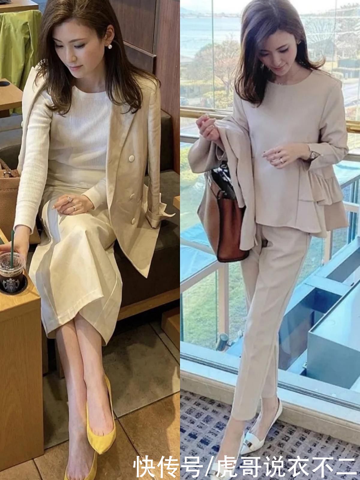 日本“神仙宝妈”的轻熟风穿搭，知性优雅又减龄，轻松穿出贵妇范