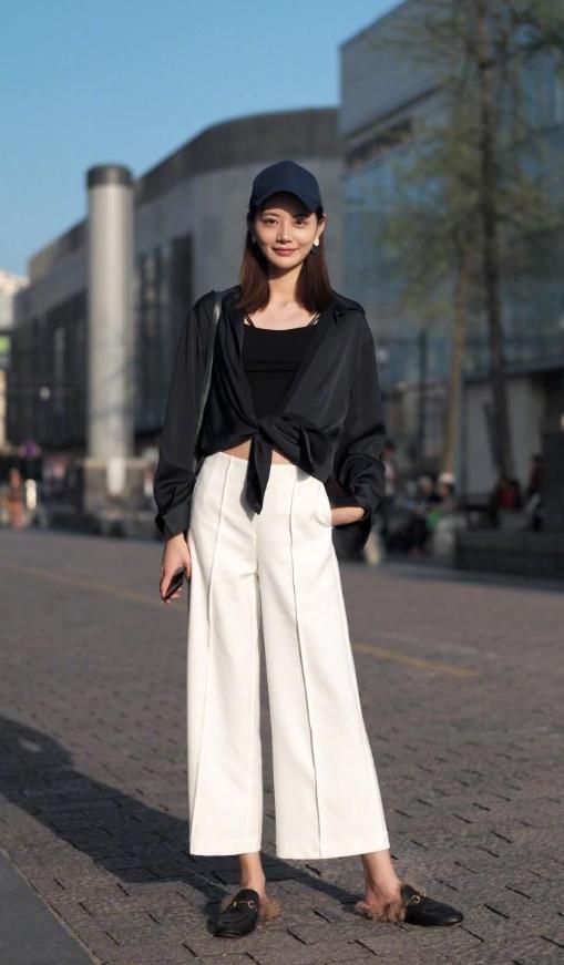街拍|街拍美女:活力满满的小姐姐,漂亮时尚的搭配充满精致美感
