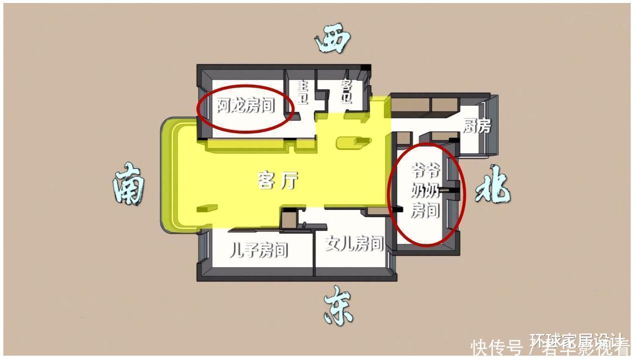 房子|原来这格局叫“婆媳”户型,一套房住两代人,互不打扰又互相照应