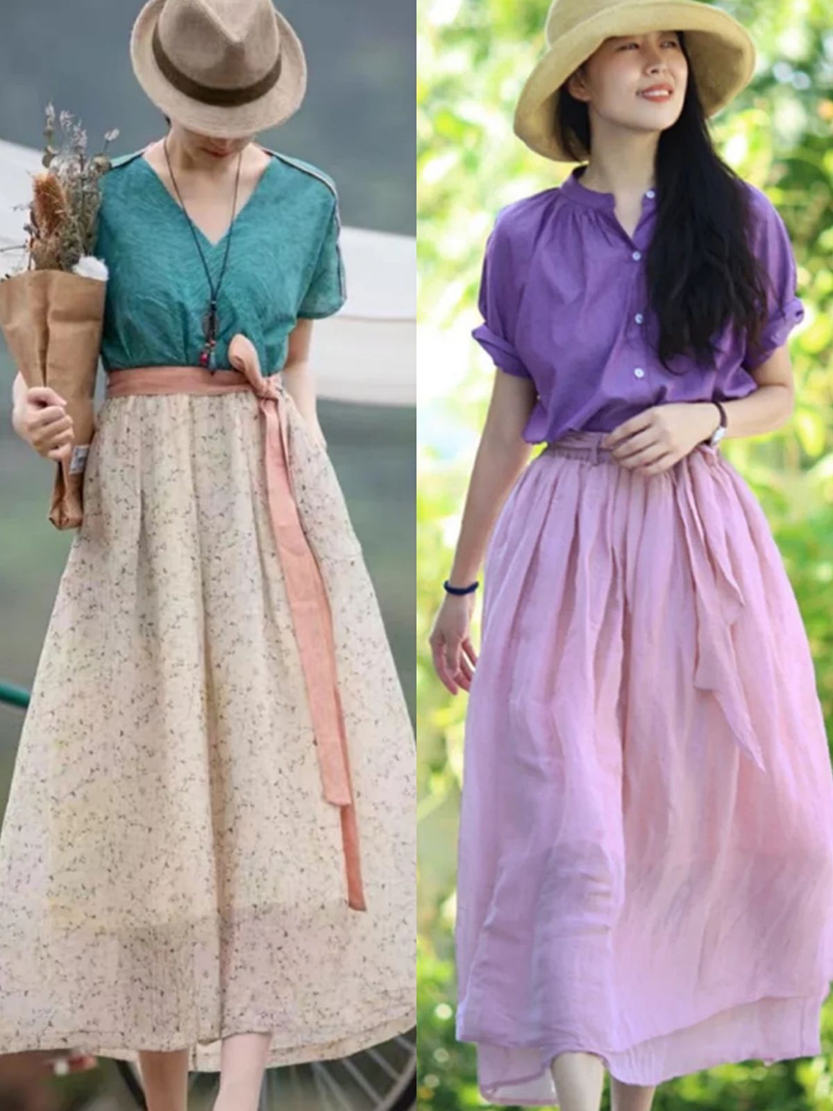 碎花|40岁女人穿衣如何营造焦点？从这4点细节出发，轻松提升衣品