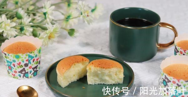 解馋|淡奶油小蛋糕这样做好看好吃又解馋,孩子天天吃不够!