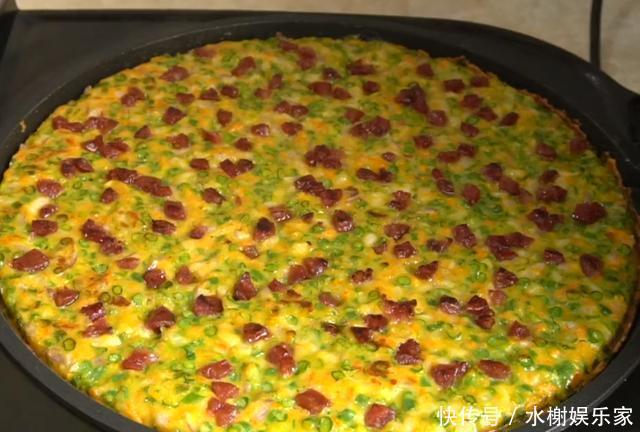 里加|豆角里加3个鸡蛋,不炒也不炖,手不用沾面,十分钟搞定全家早餐