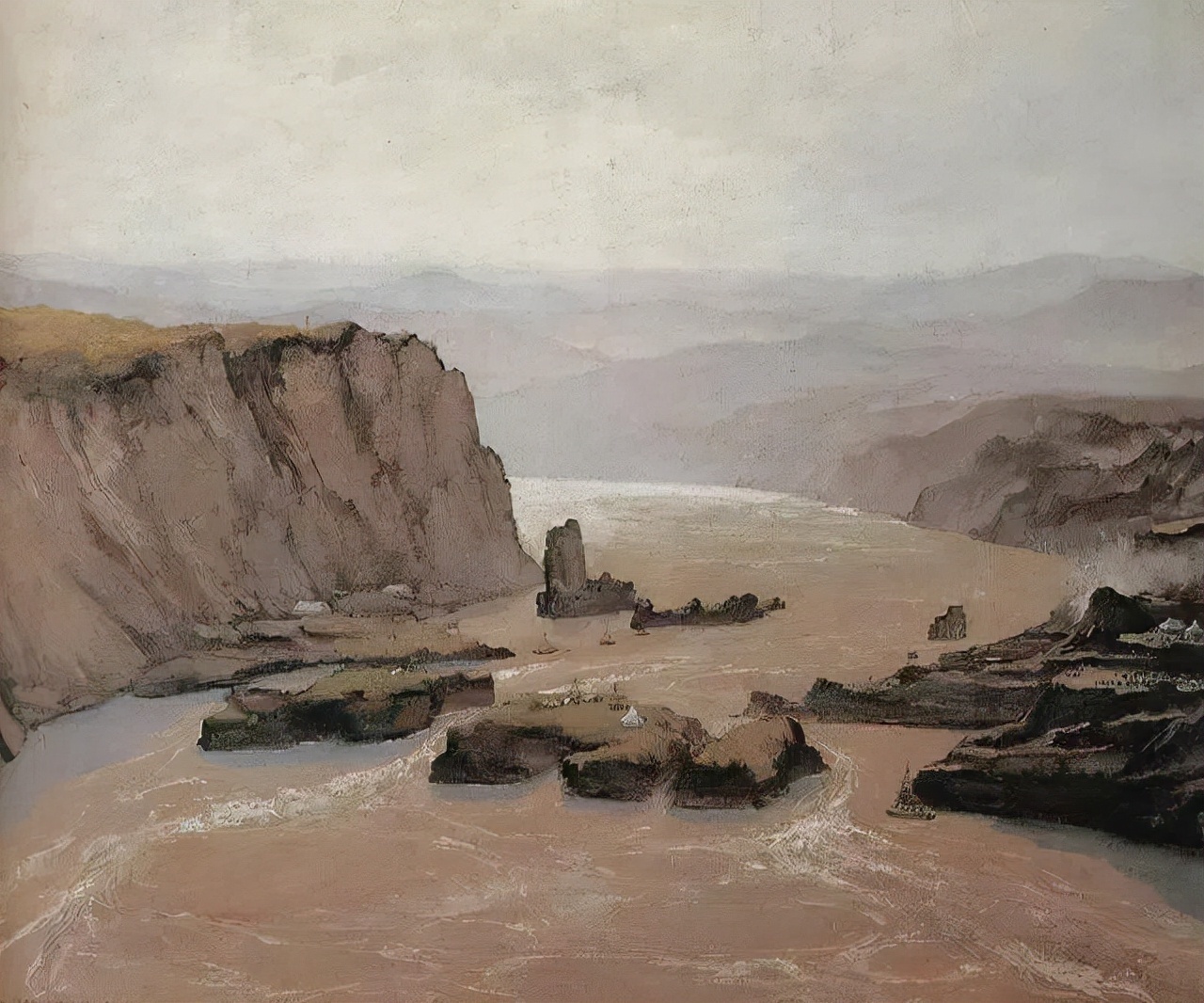 画稿!吴作人吴老先生画稿