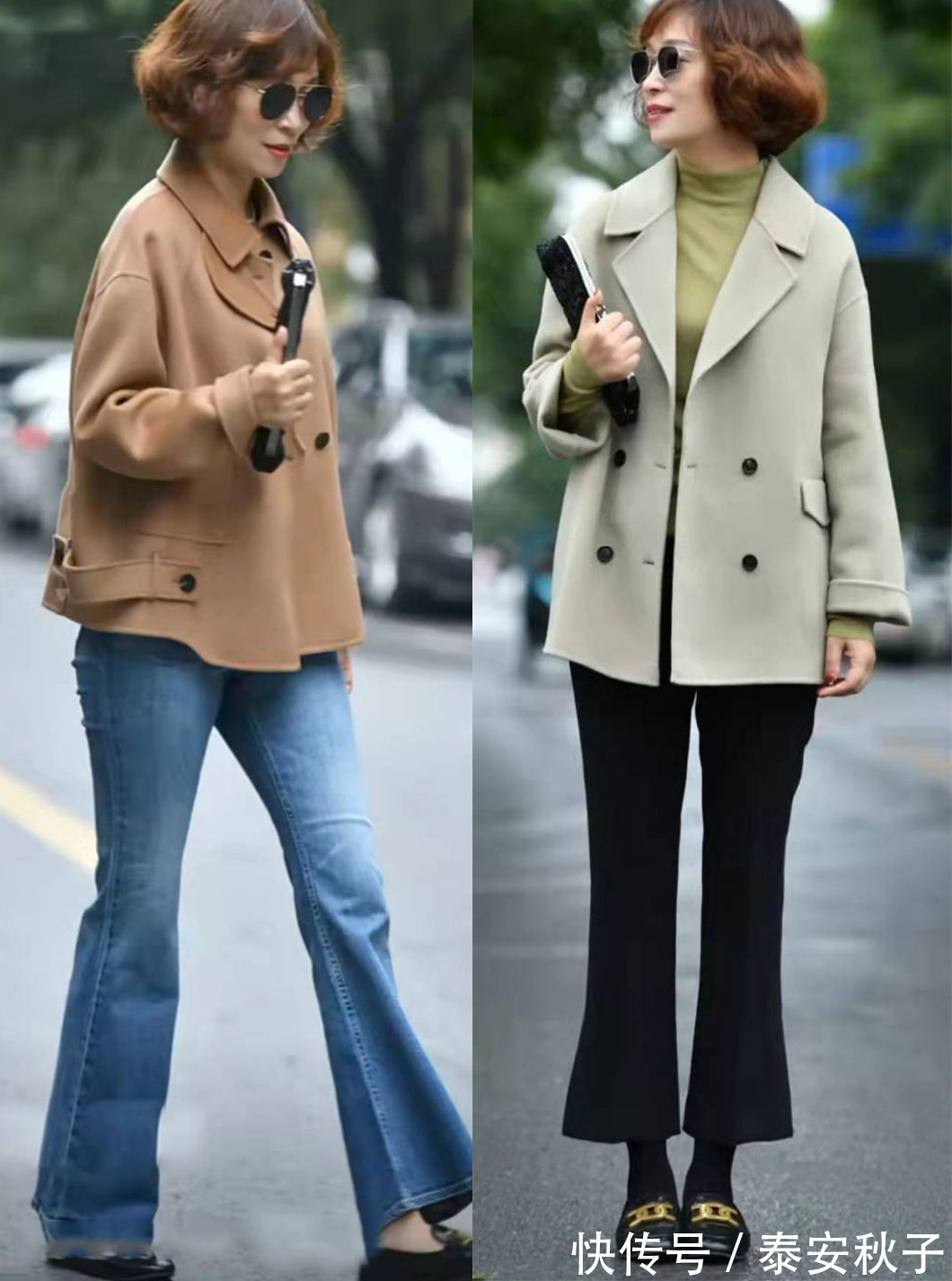 大衣 过了50岁的女人,冬日穿搭要远离紧身裤!很土、更显胖!