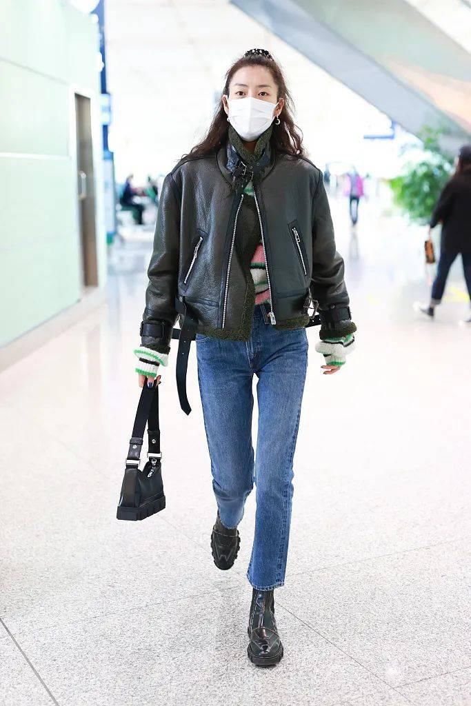 羽绒服|冬天学刘雯这么穿,保暖又时尚!