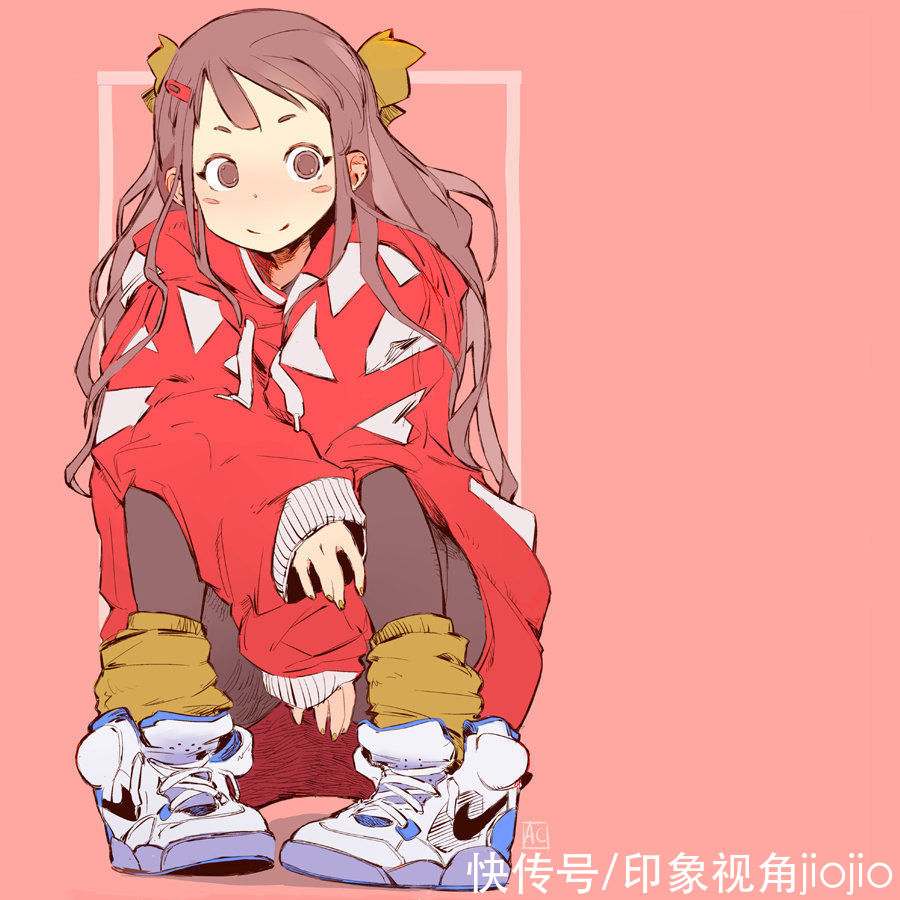 人物插画|街头格斗游戏感的人物插画，画面配色柔和且动态活泼