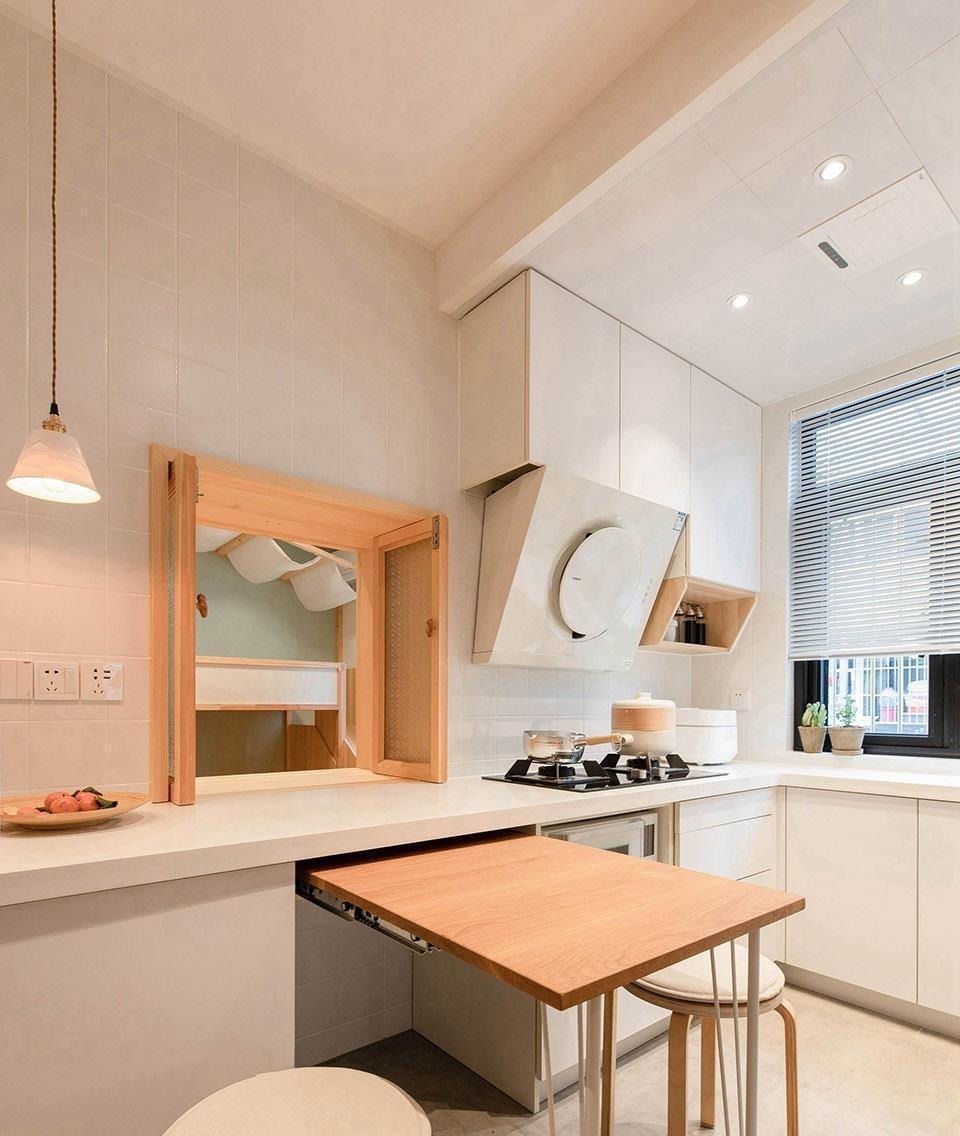 主卧门|45㎡小户型学区房,爆改后“小中见大”,整个家被一眼望穿