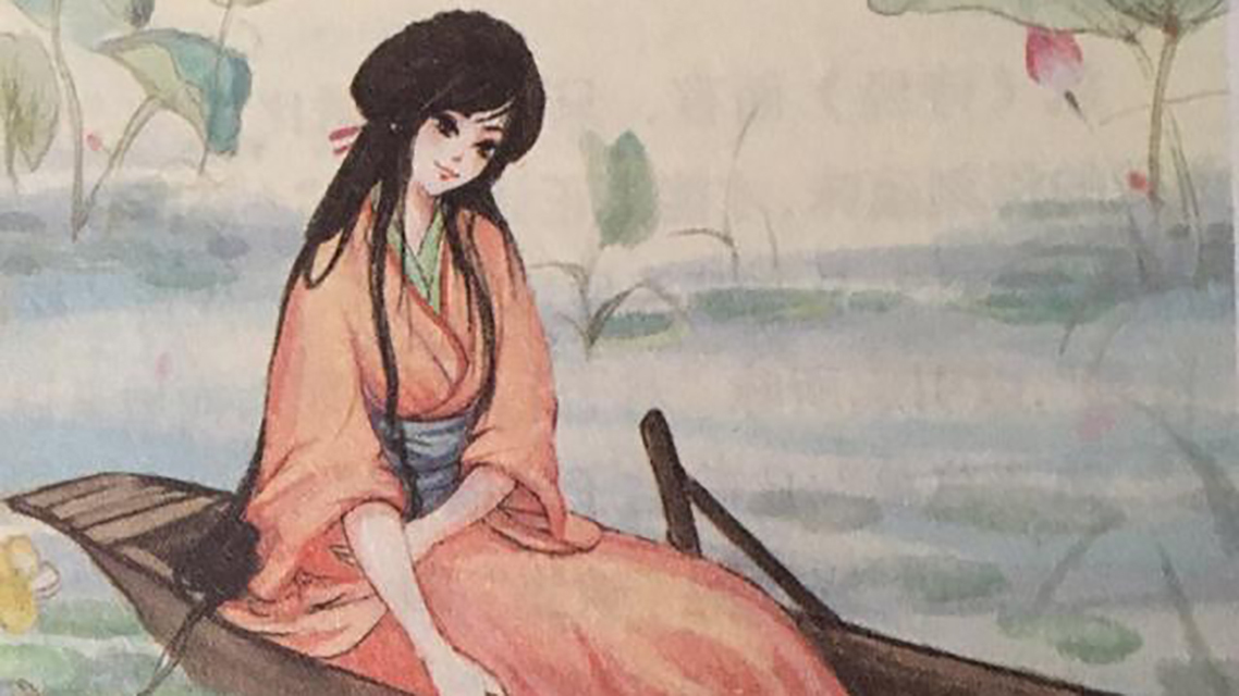 参差荇菜!“落花落,落花纷漠漠”,王勃的这首《落花落》也太美了吧