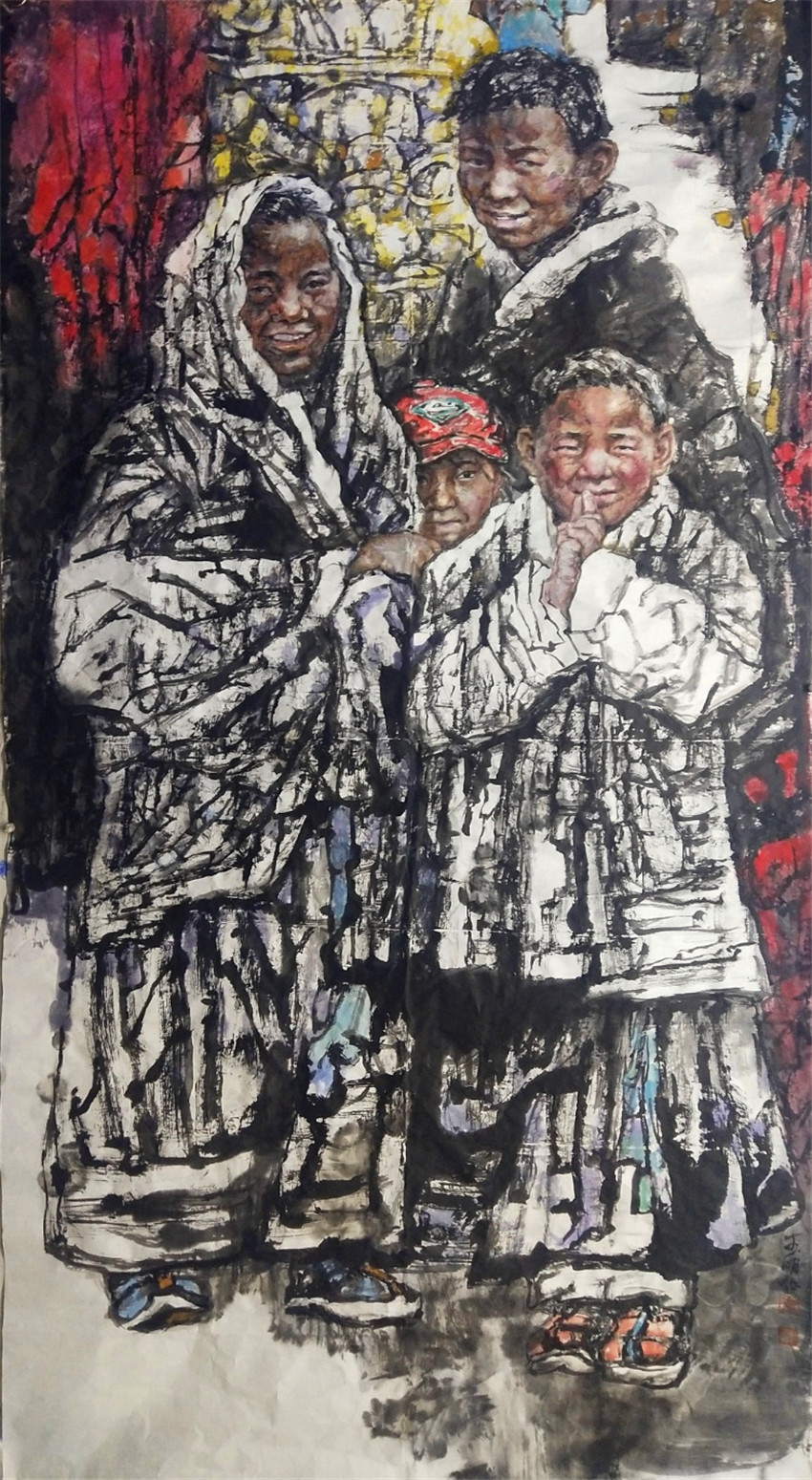 国庆节@本市热点:2021年国庆节著名画家李明作品网络展