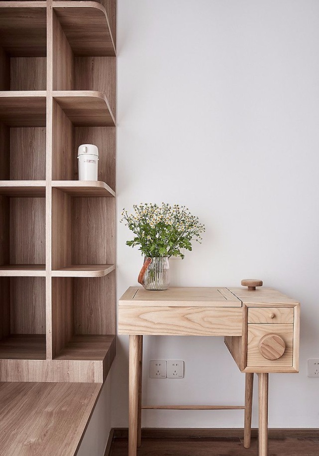 原木风|89㎡日式原木风,诠释恰到好处的生活美学