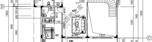 客厅|三款大开间三层别墅设计图，空间居住舒适感满满，与众不同的设计