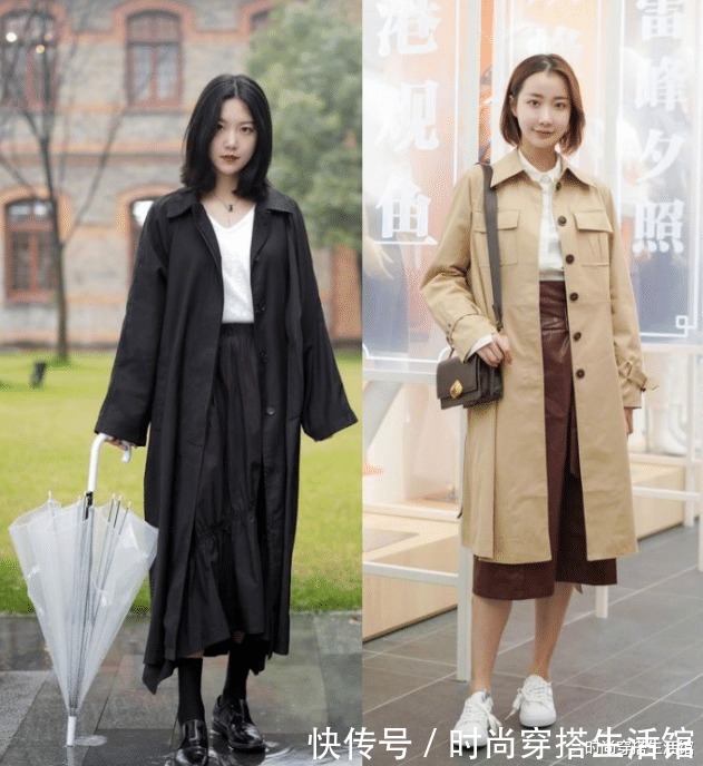 技巧|秋天风衣穿搭有讲究,注意这4个穿搭技巧,出门简单又有气质