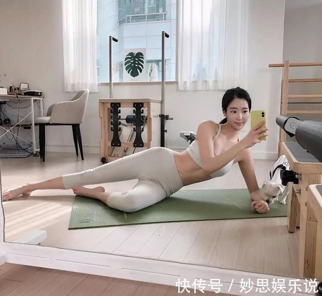 器械|韩国普拉提教练文智爱,长相甜美身段妖娆,诠释秀色可餐