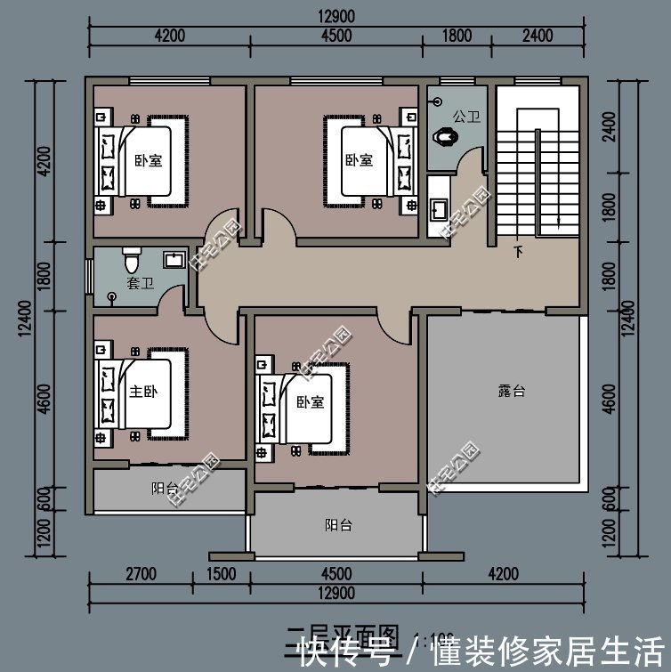 预算|10套高颜值二层别墅,附带详细的平面方案,你更喜欢哪一套?