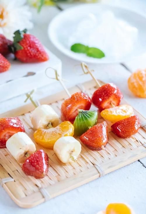 糖浆|优美水果冰糖葫芦，晶莹透亮美滋滋~