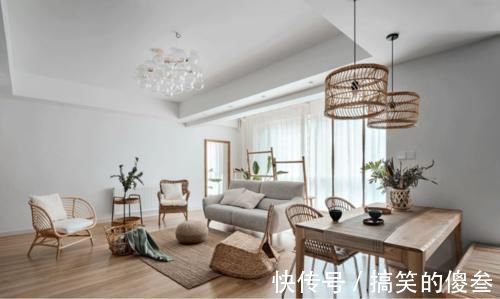 木作|151平自然清新日式空间,简约木作填充的生活,美观还大方