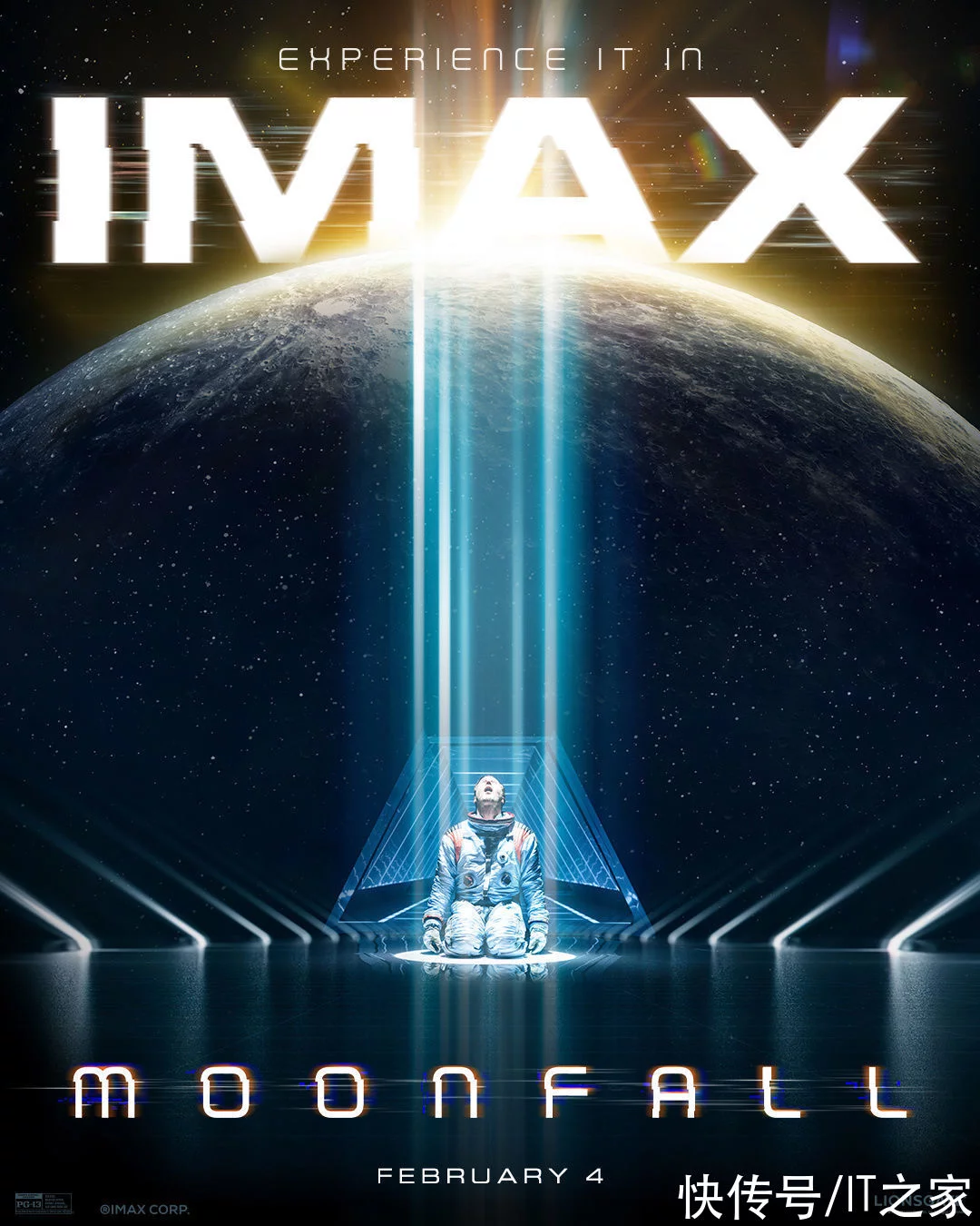 科幻灾难片《月球坠落》发布 IMAX 版海报，2 月 4 日北美上映
