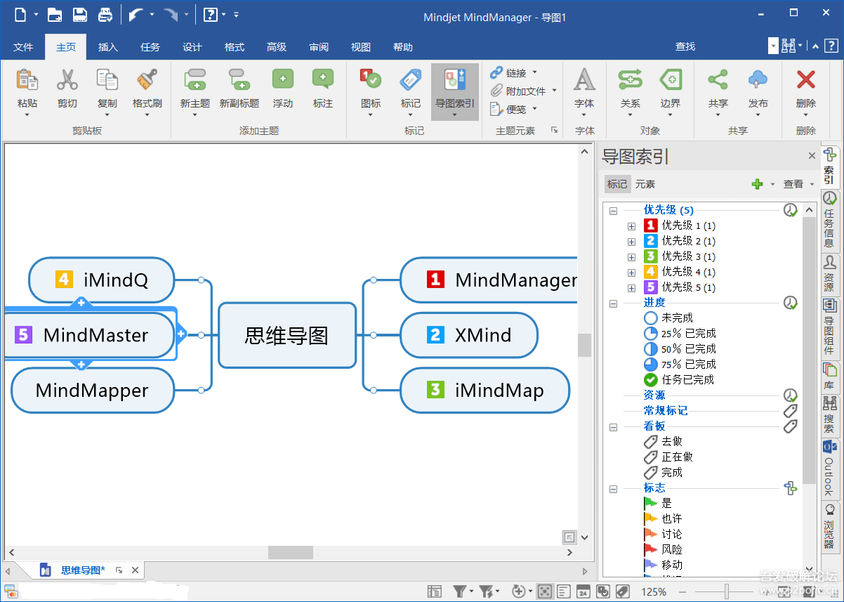 思维导图 Mindjet MindManager 2020 v20.1.236 中文破解版-HEU8