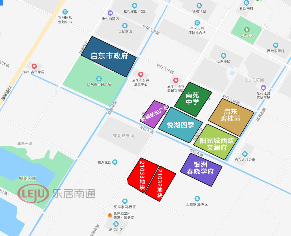 出让|总价17.64亿,南光置业竞得启东新城两宗双限地块