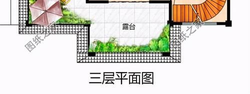 客厅|三款大开间三层别墅设计图，空间居住舒适感满满，与众不同的设计