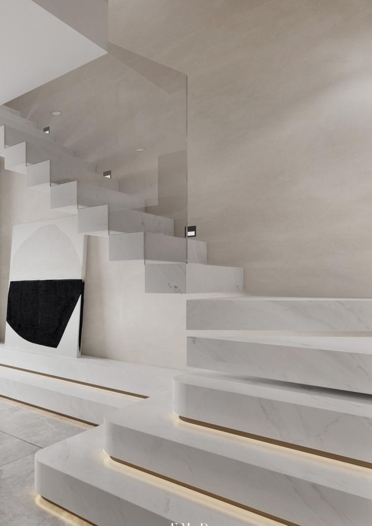 新中式|130㎡+顶楼54㎡的顶复式,没有红木与雕花的新中式,依然美到心底