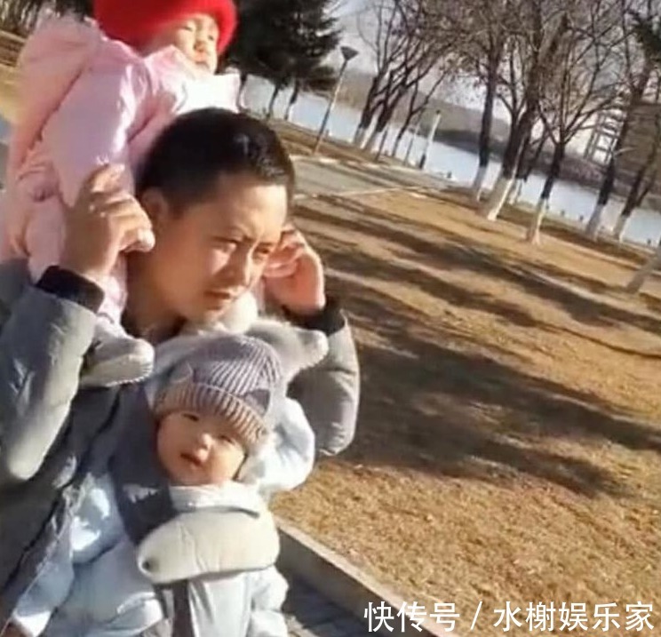 气乐|爸爸带龙凤胎遛弯“弄丢”儿子,妈妈急出泪花,爸爸转身后,气乐
