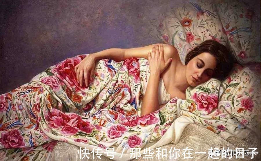 萨默尔$女画家索莱达·费尔南德斯画笔下的女子人物沉稳自然，美丽优雅