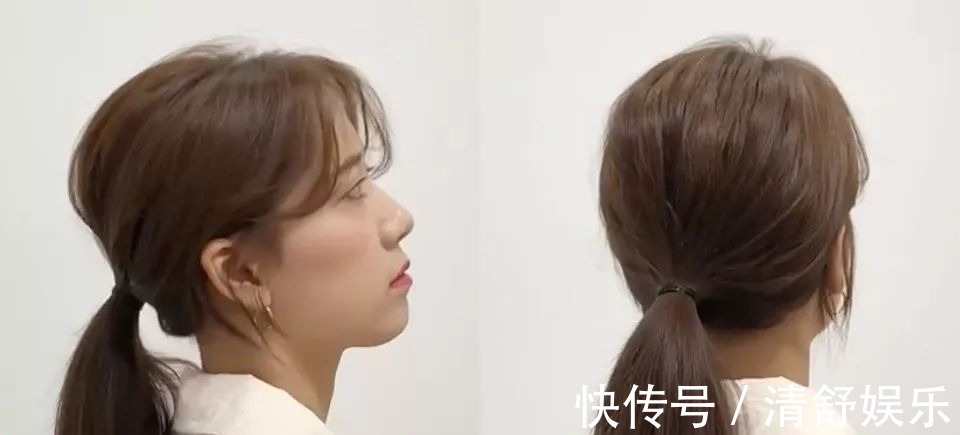碎发 发型师手把手教学!韩系马尾关键技巧,绑出蓬松碎发、不松垮马尾