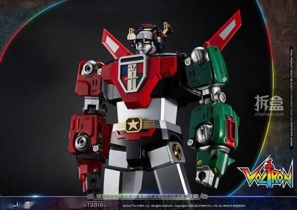 机器人|Blitzway 新品： 百兽王Voltron(战神金刚) -CARBOTIX系列可动手办（38CM高）