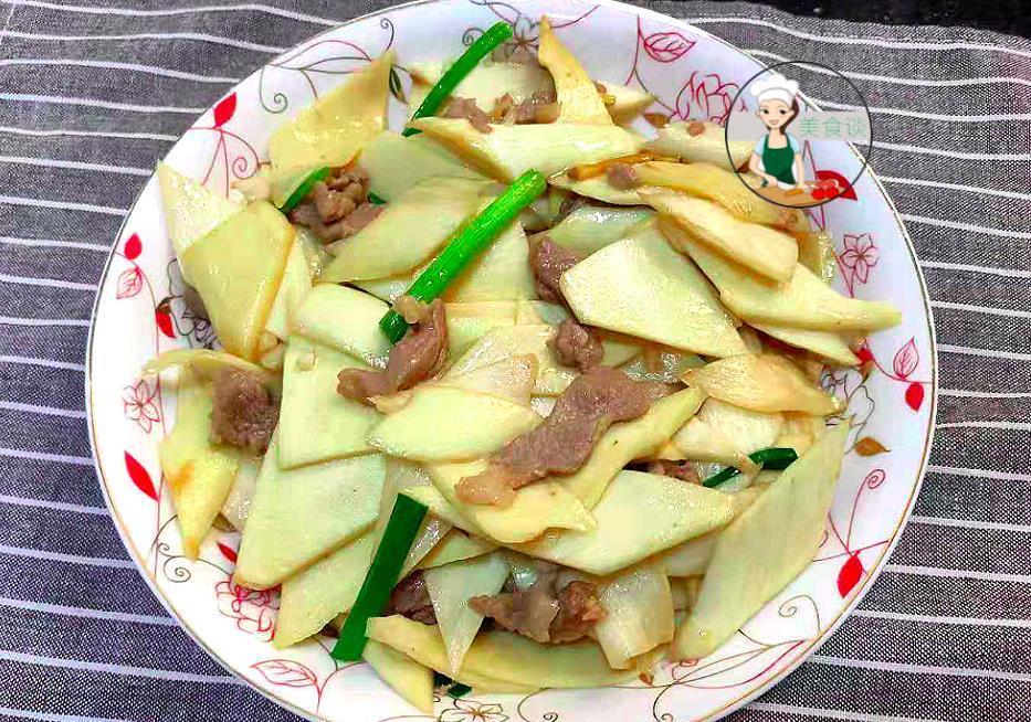 爽口|夏天记得多吃此,简单一炒,鲜滑爽口,低脂饱腹,多吃还美白嫩肤