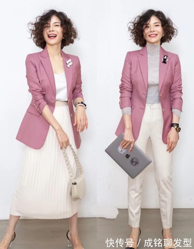 穿衣|年过五十穿衣总没感觉?学学这位博主的5种秋装搭配,减龄又有范