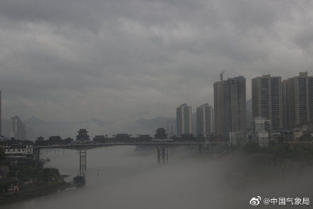 云雾|意境美！雨后乌江河云雾缭绕