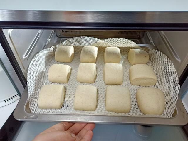 小米做馒头真香，面团不用发酵，一次发酵真快