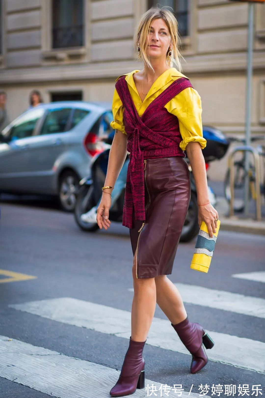 百褶裙|穿来穿去,还是衬衫+裙子最百搭时髦,一年四季都能让你美上天