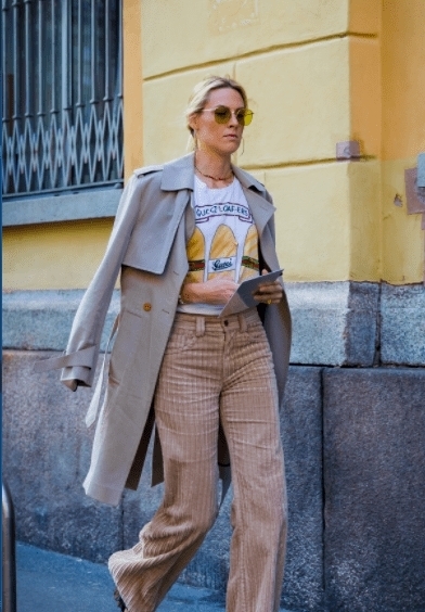 灯芯绒简直太时髦了!!!