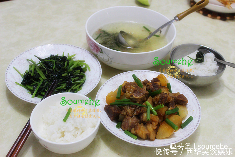  萝卜焖牛腩|两人晚餐只需十几块钱，二十分钟做好，有荤有素还有汤，健康美味