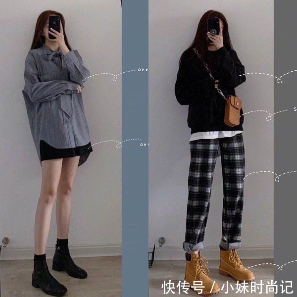 今年春天帅气的穿搭，不一定非要穿裤装！裙子也一样美丽