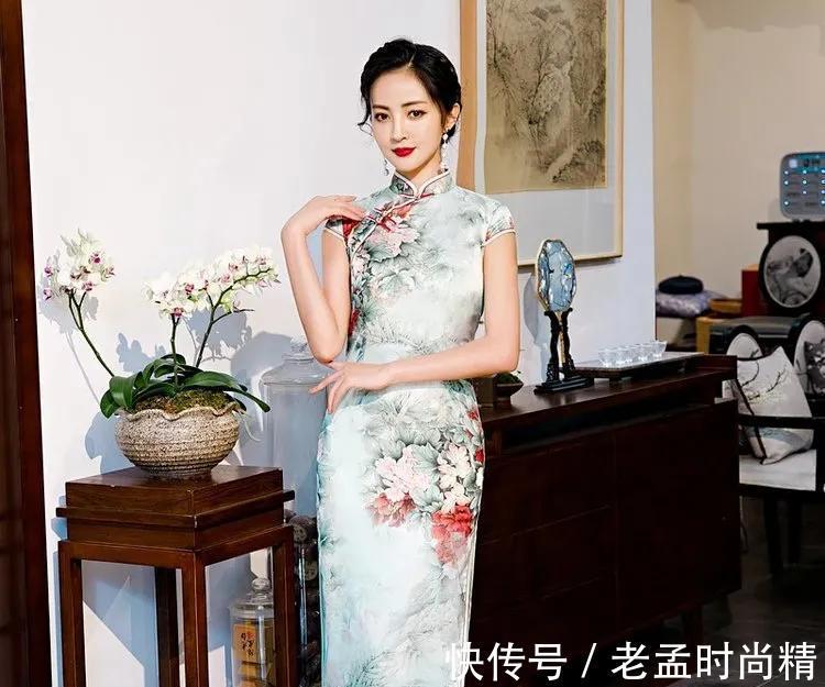 旗袍|真正气质的女人,不一定要穿大牌,一袭复古旗袍足以让她惊艳!
